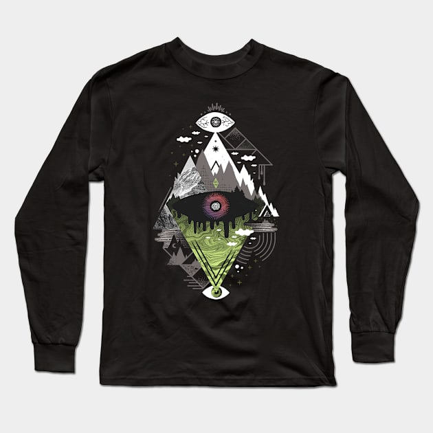 0v3r5ight_ Long Sleeve T-Shirt by chaos_magic